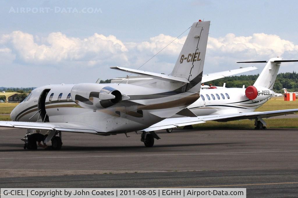 G-CIEL, 2002 Cessna 560XL Citation Excel C/N 560-5247, At CSE