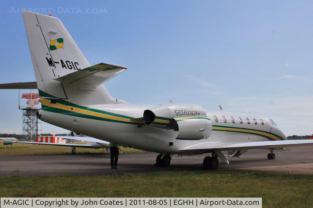 M-AGIC, 2007 Cessna 680 Citation Sovereign C/N 680-0138, At CSE