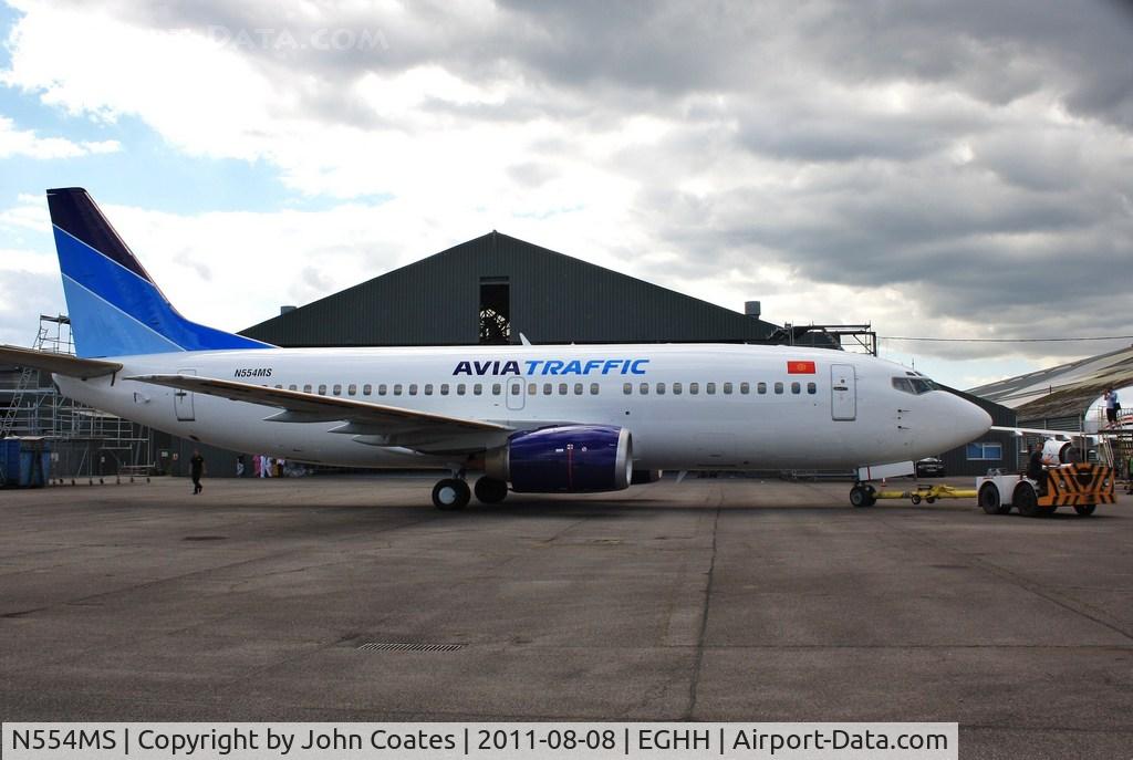 N554MS, 1990 Boeing 737-3Y0 C/N 24681, Just repainted - to be EX-37005