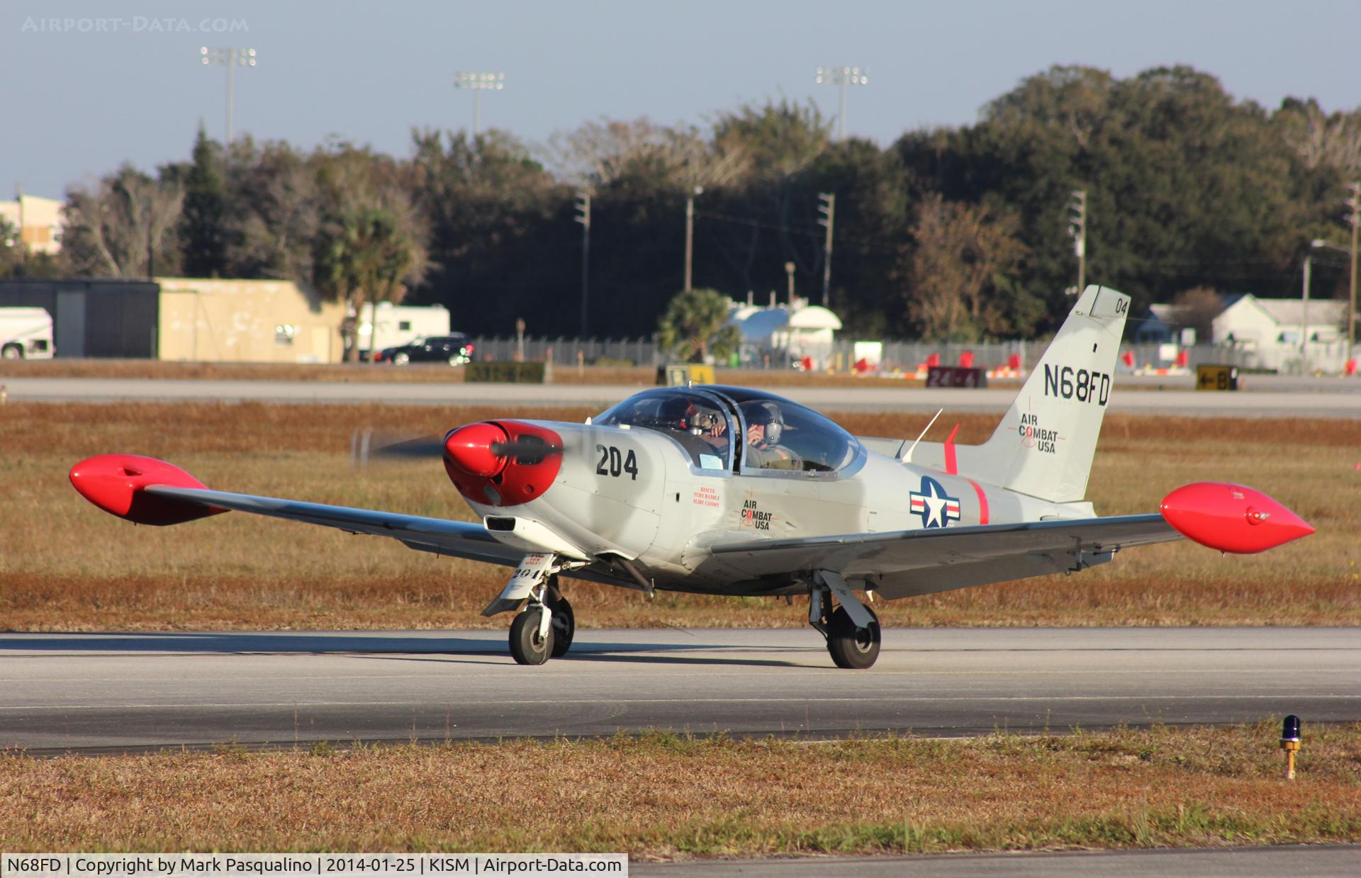 N68FD, 1988 SIAI-Marchetti F-260C C/N 306, Siai-Marchetti F.260C