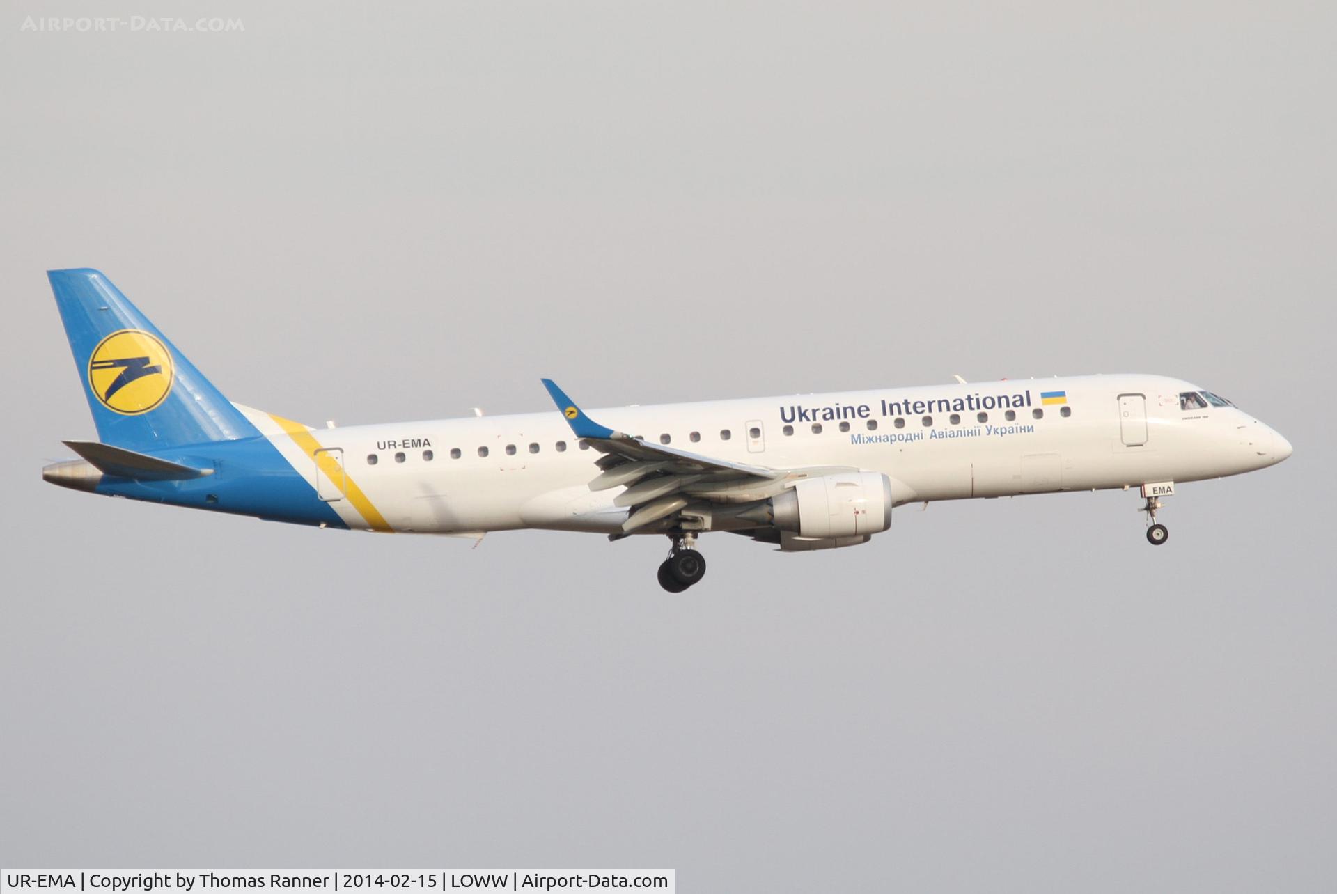 UR-EMA, 2011 Embraer 190LR (ERJ-190-100LR) C/N 19000494, UIA Emb190