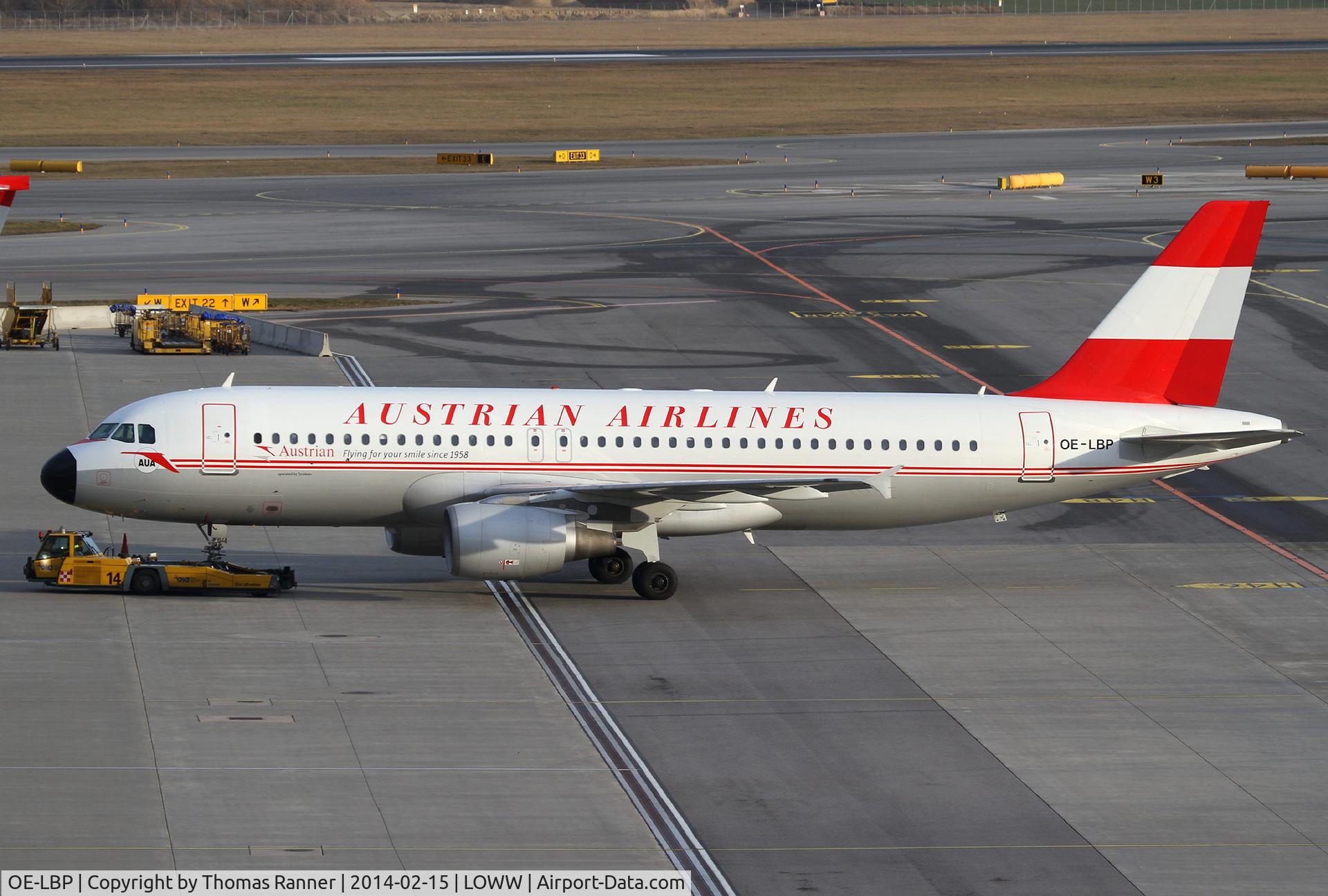 OE-LBP, 1998 Airbus A320-214 C/N 797, Austrian A320