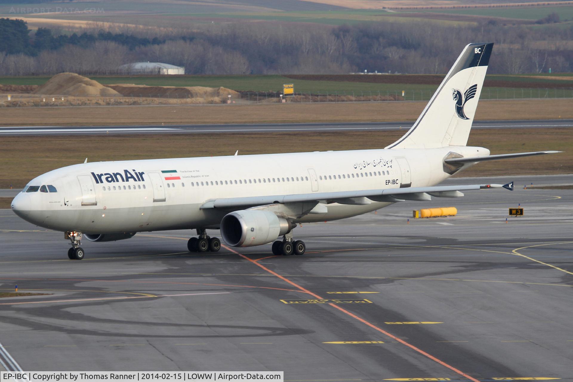 EP-IBC, 1992 Airbus A300B4-605R C/N 632, Iran Air A300