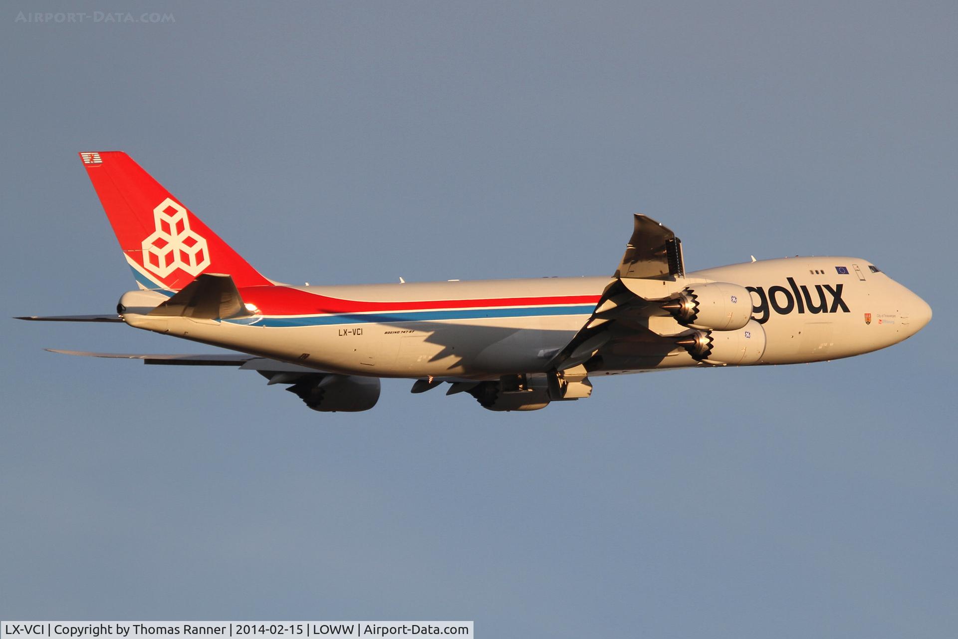 LX-VCI, 2013 Boeing 747-8R7F C/N 35822, Cargolux B747