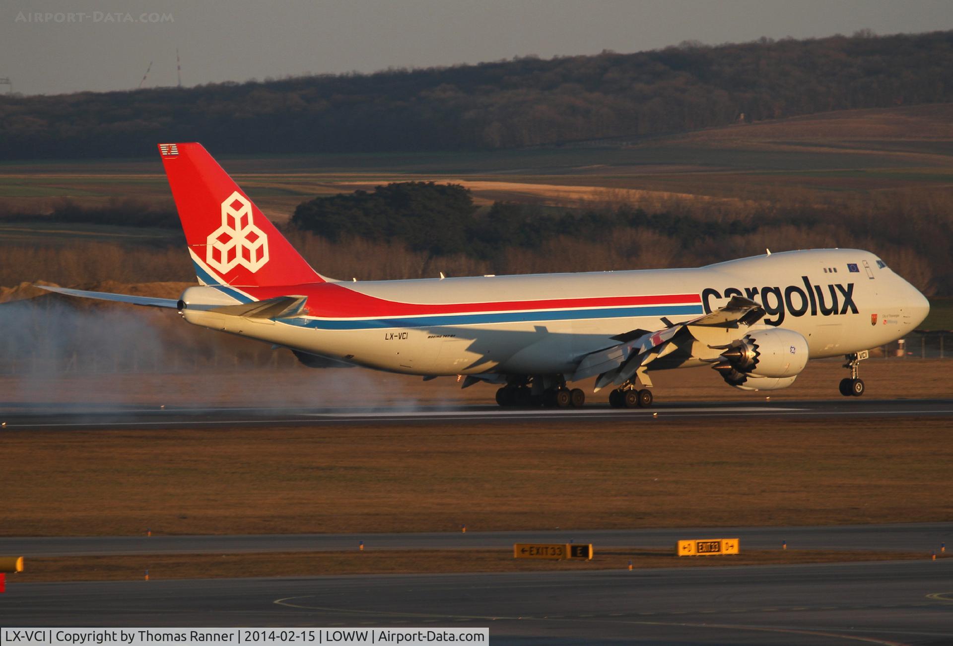 LX-VCI, 2013 Boeing 747-8R7F C/N 35822, Cargolux B747