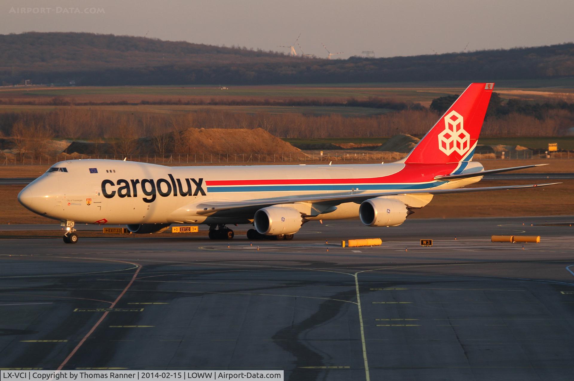 LX-VCI, 2013 Boeing 747-8R7F C/N 35822, Cargolux  B747