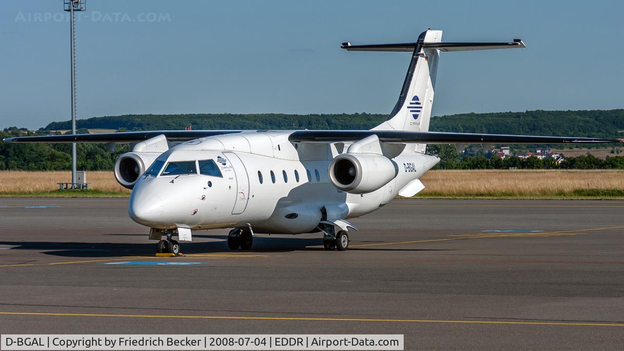 D-BGAL, 1999 Fairchild Dornier 328-300 328JET C/N 3131, parked at the apron