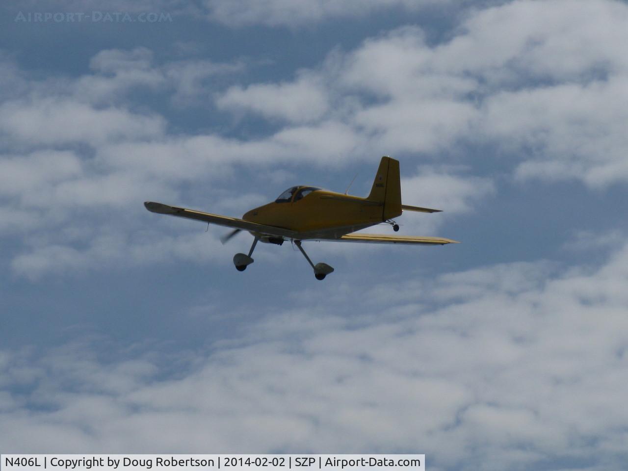 N406L, 2008 Vans RV-6 C/N 936, Provo PROVO 6, Lycoming O-320 160 Hp, Young Eagles flight, takeoff climb Rwy 04