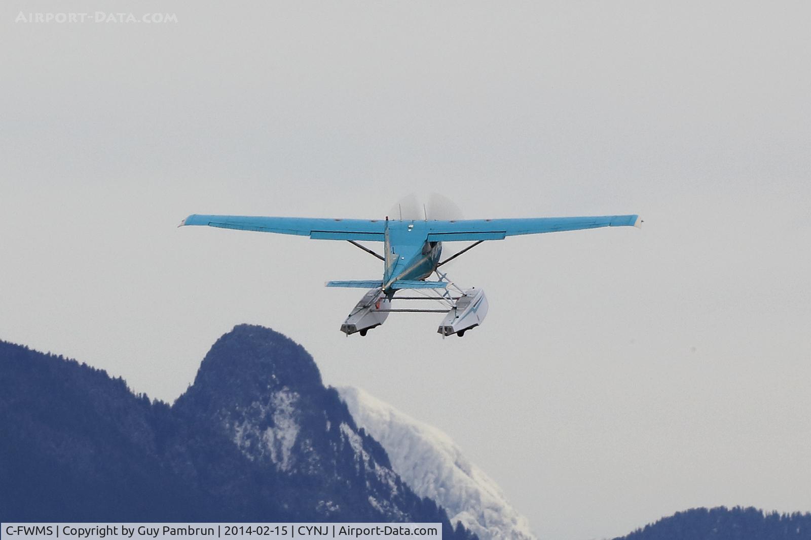 C-FWMS, 1967 Cessna A185E Skywagon 185 C/N 185 1304, Up and away