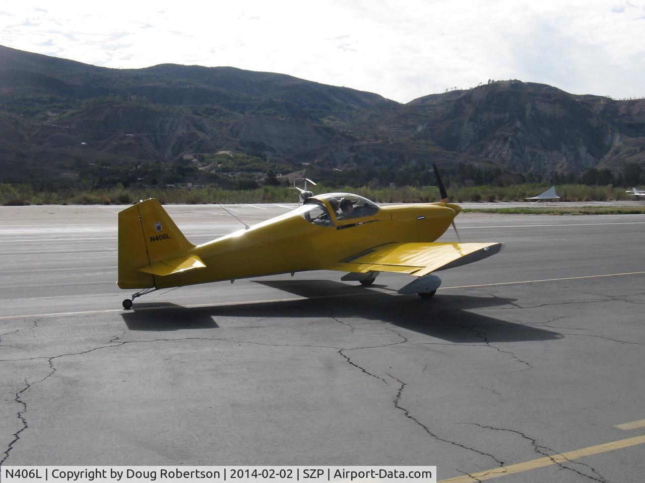 N406L, 2008 Vans RV-6 C/N 936, Provo PROVO 6, Lycoming O-320 160 Hp, Young Eagles flight, taxi to Rwy 04