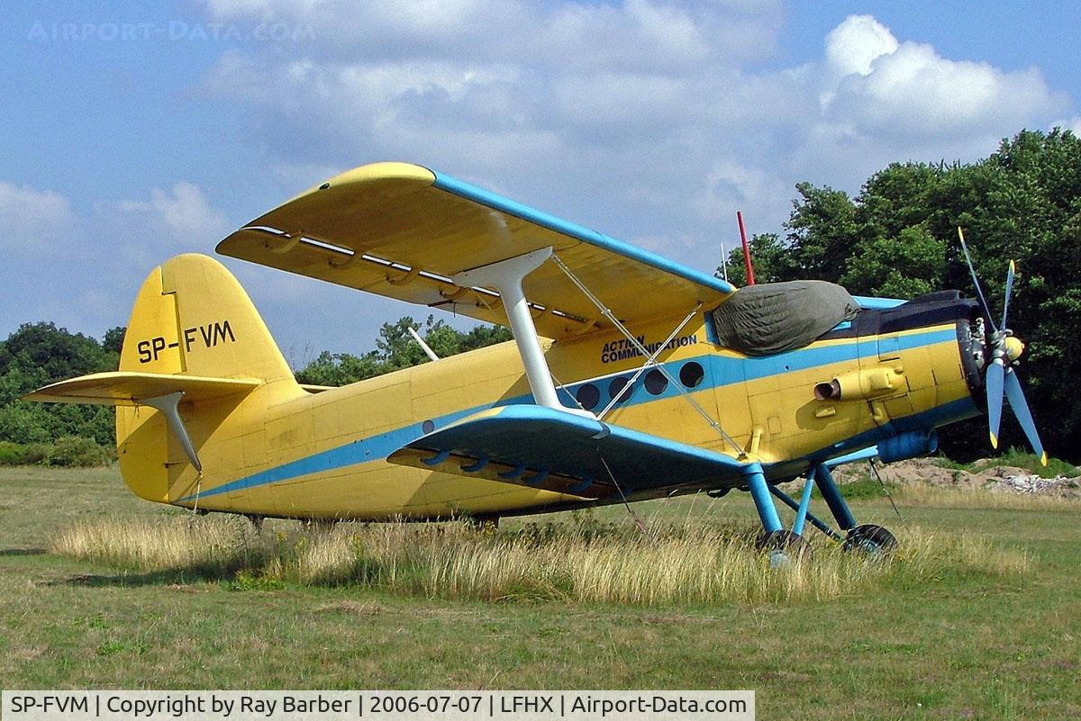 SP-FVM, Antonov An-2 C/N 1G188-35, Antonov An-2T [1G188-35] Lapalisse~F 07/07/2006