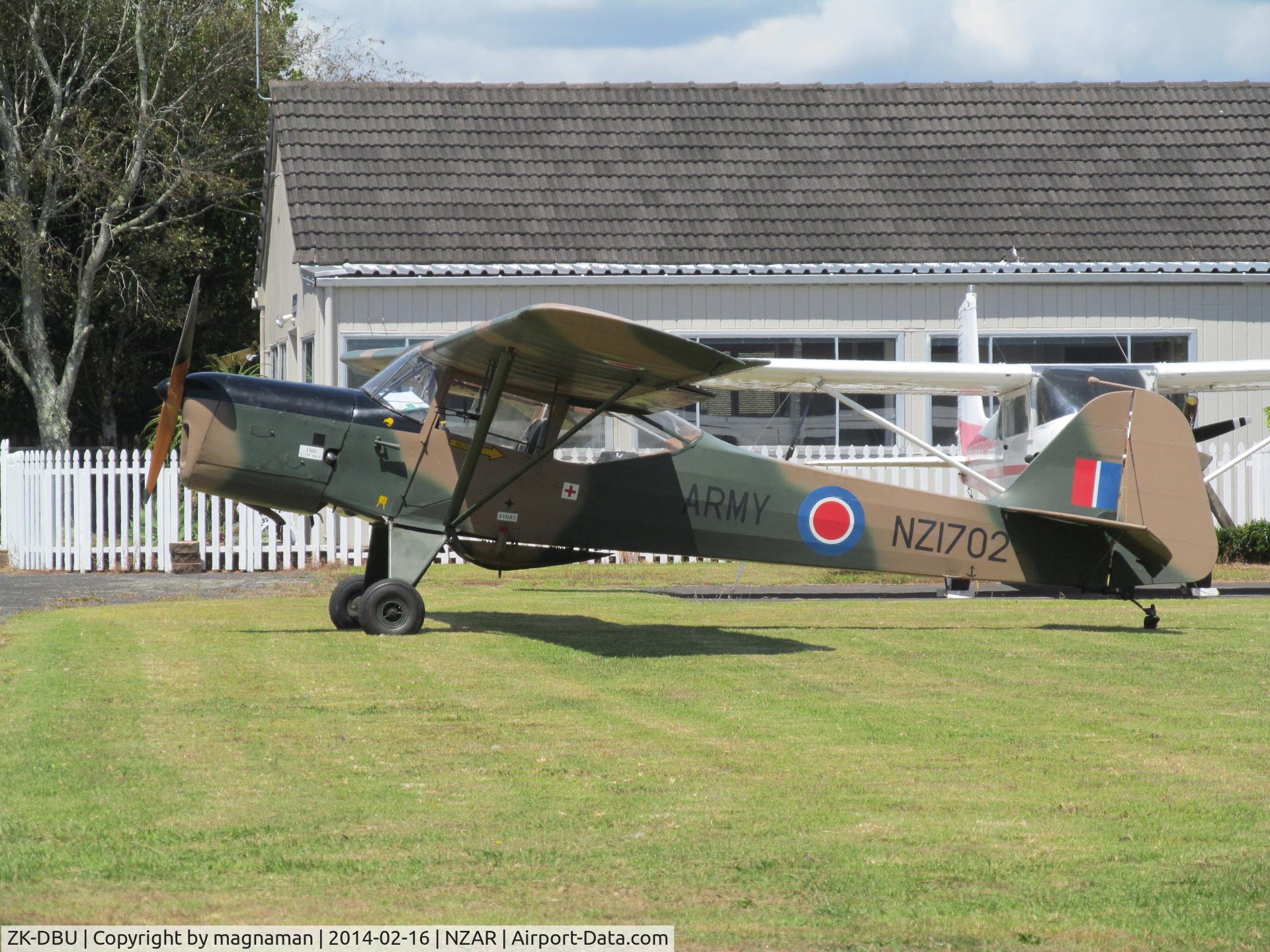 ZK-DBU, Auster J-5 Adventurer C/N 2096, Nice old bird.