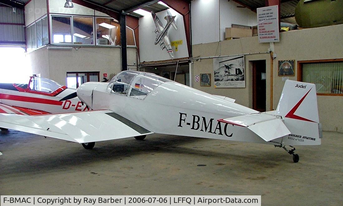 F-BMAC, Wassmer (Jodel) D-112 Club C/N 1215, Jodel D.112 [1215] La Ferte Alais~F 06/07/2006