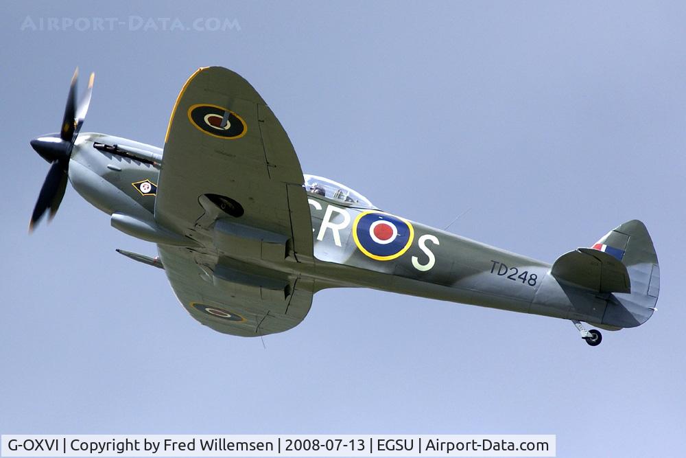 G-OXVI, 1945 Supermarine 361 Spitfire LF.XVIe C/N CBAF.IX.4262, Flying Legends