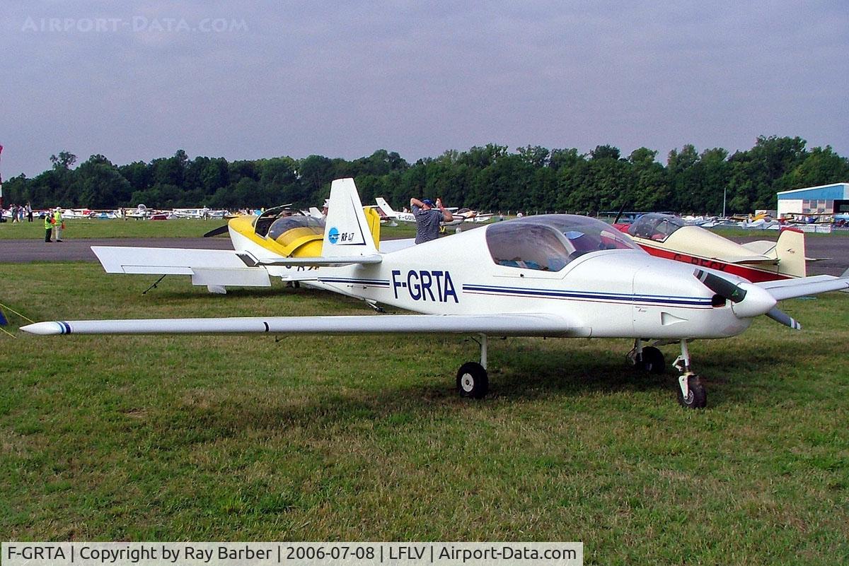 F-GRTA, Fournier RF-47 C/N 03, Fournier RF-47 [03] Vichy~F 08/07/2006