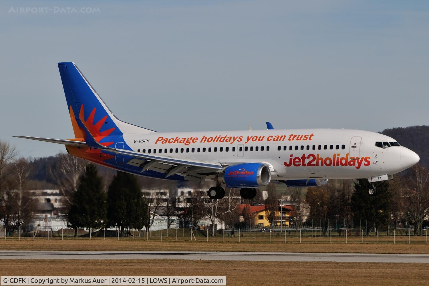 G-GDFK, 1998 Boeing 737-36N C/N 28572, Wintercharter