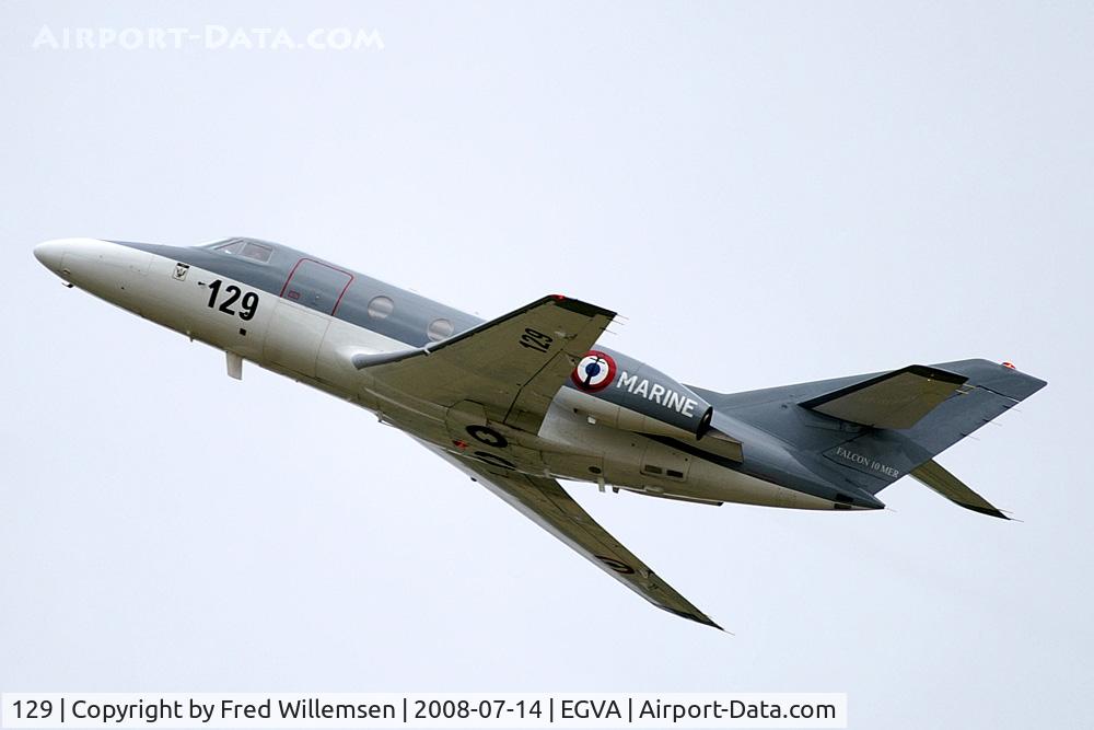 129, 1978 Dassault Falcon 10MER C/N 129, 57S a/c
