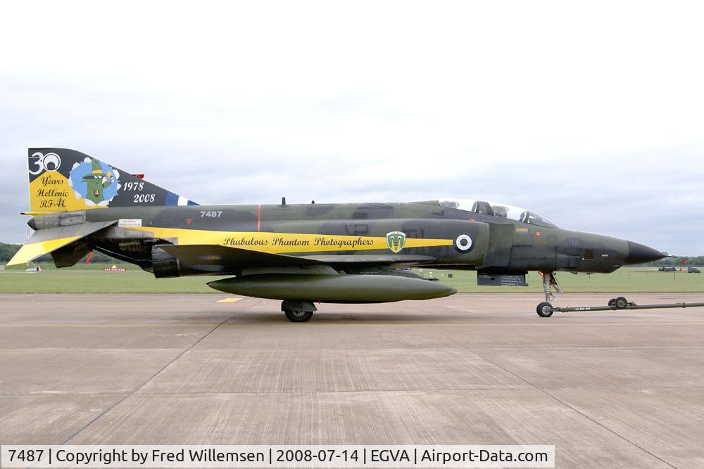 7487, McDonnell Douglas RF-4E Phantom II C/N 4101, 30th anniversary markings