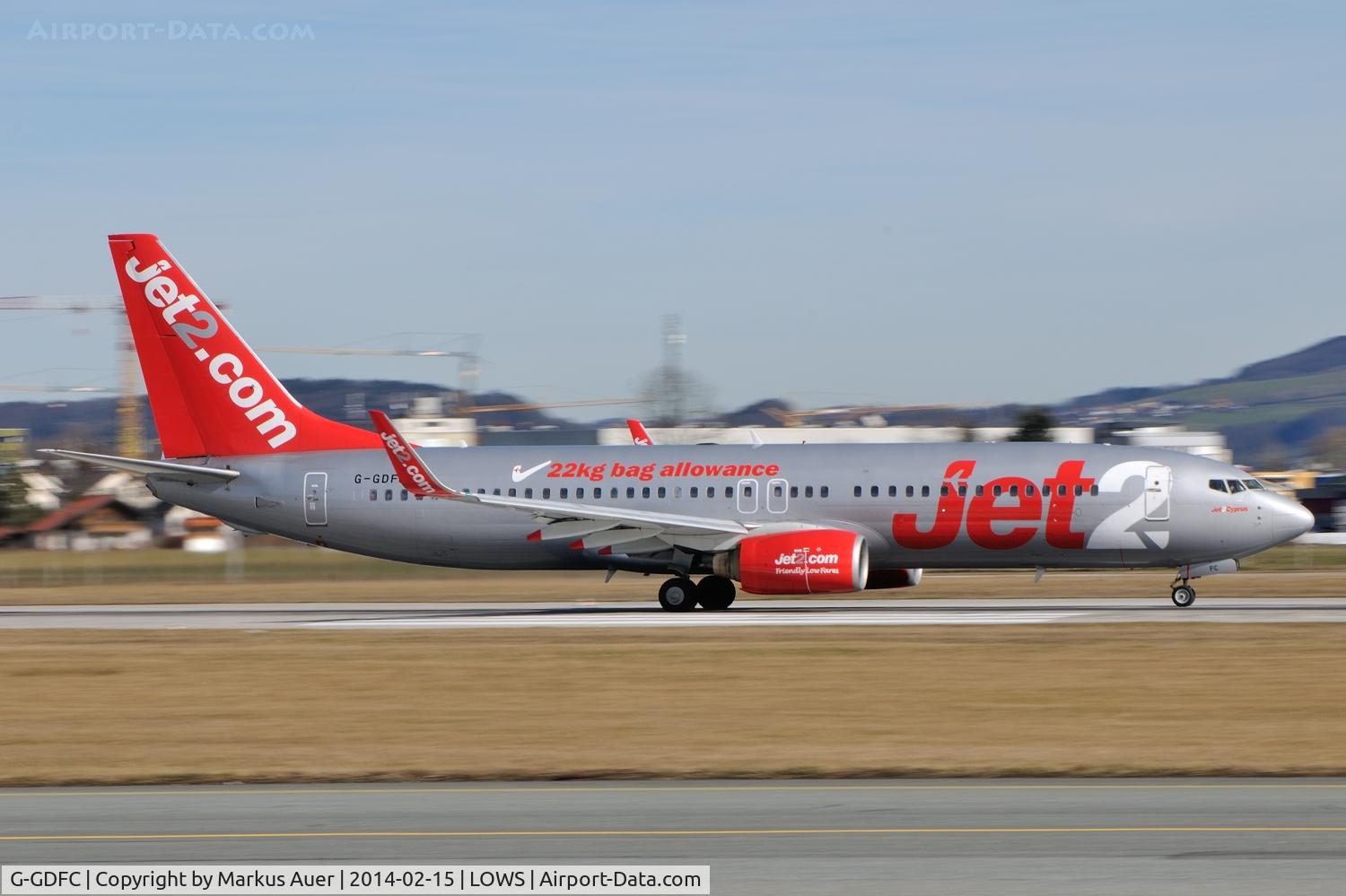 G-GDFC, 1998 Boeing 737-8K2 C/N 28375, Wintercharter