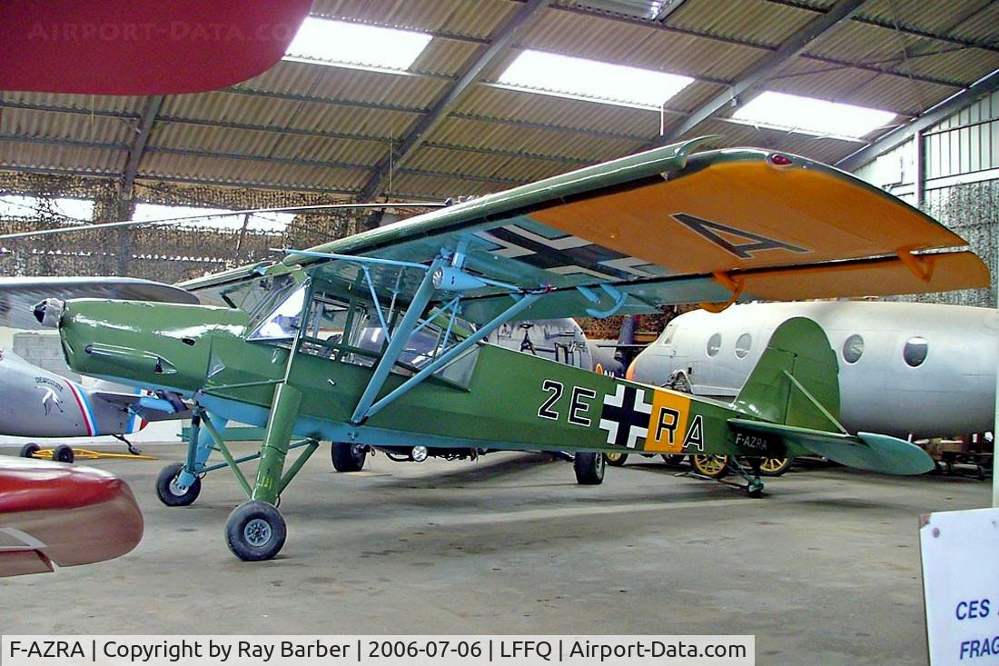 F-AZRA, Fieseler Fi-156C-3 Storch C/N 2039, Morane Saulnier MS.505 Criquet [2039/14] La Ferte Alais~F 06/07/2006