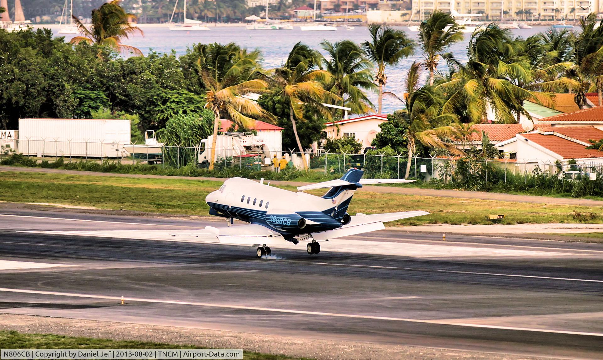 N806CB, 1965 Hawker Siddeley DH-125 C/N 25038, N806CB