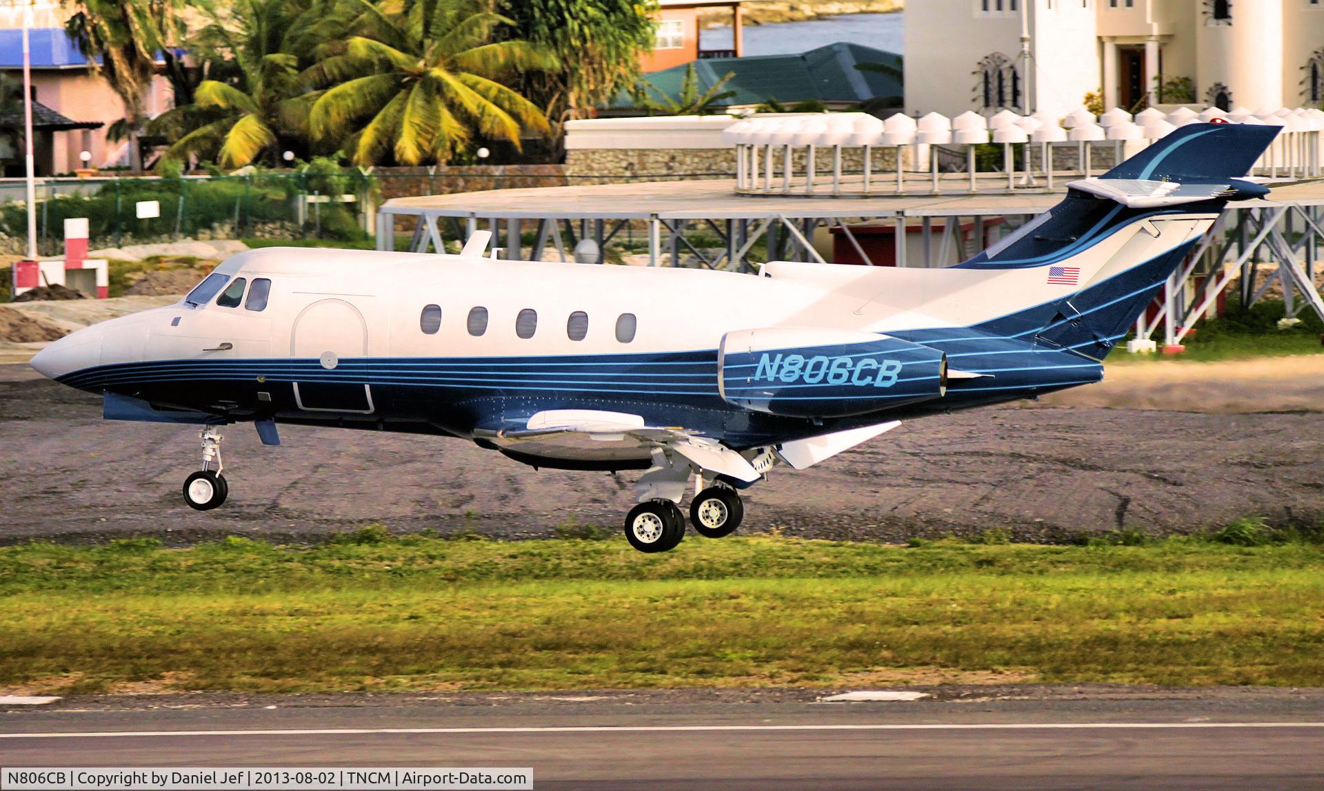 N806CB, 1965 Hawker Siddeley DH-125 C/N 25038, N806CB