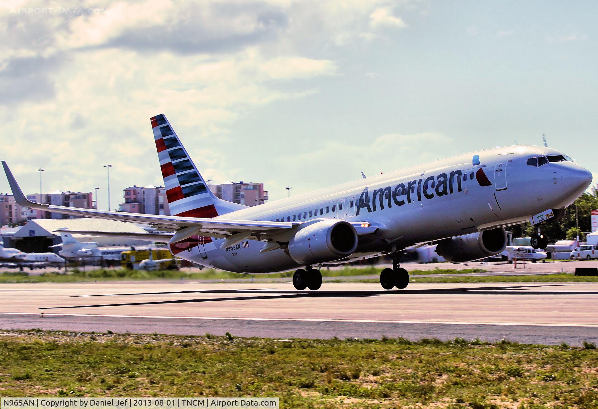 N965AN, 2001 Boeing 737-823 C/N 29544, N965AN