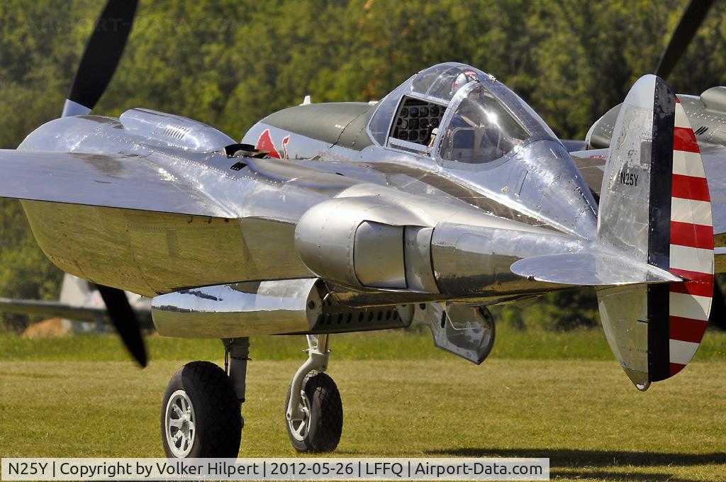 N25Y, 1944 Lockheed P-38L-5LO Lightning C/N AF44-53254, at lffq