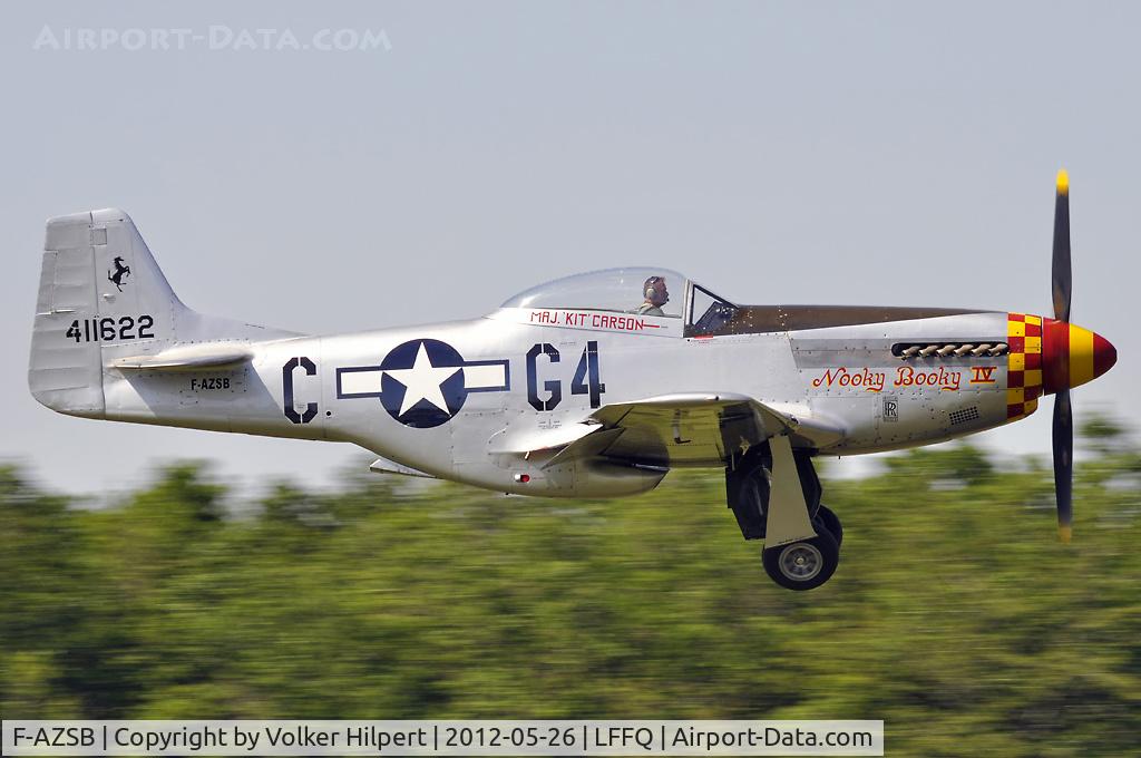 F-AZSB, 1944 North American P-51D Mustang C/N 122-40967, at lffq