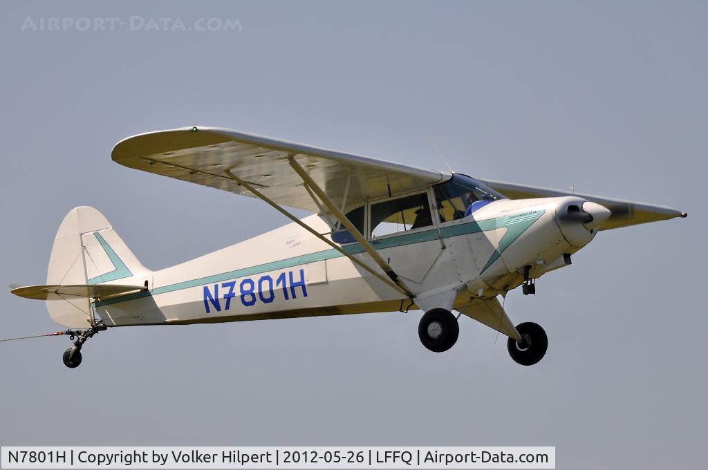 N7801H, 1946 Piper PA-12 Super Cruiser C/N 12-698, at lffq