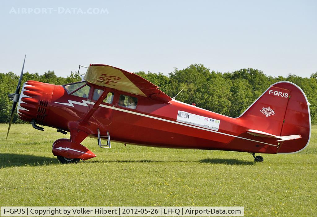 F-GPJS, 1937 Stinson SR-10C Reliant C/N 3-5846, at lffq