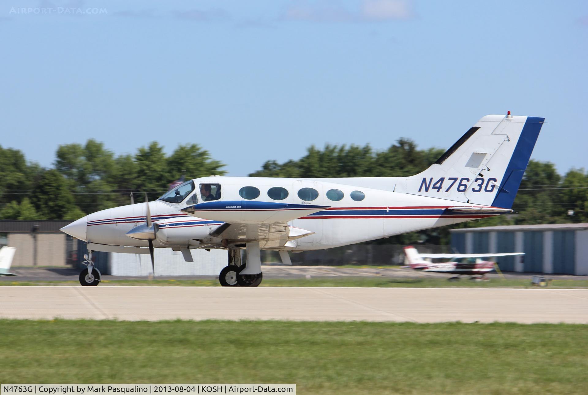 N4763G, 1977 Cessna 414 Chancellor Chancellor C/N 414-0938, Cessna 414