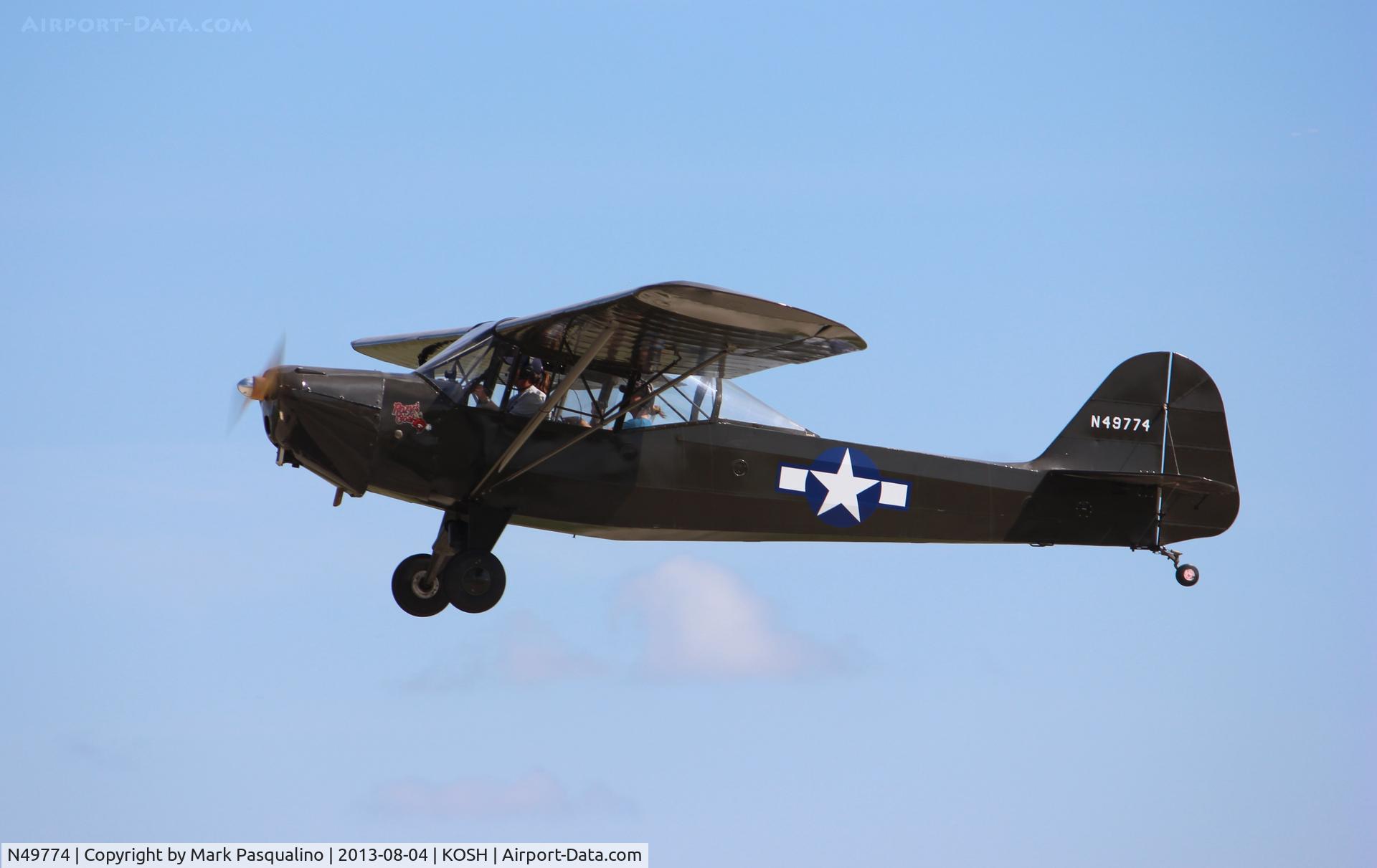 N49774, 1943 Taylorcraft L-2M C/N L-5535, Taylorcraft L-2M