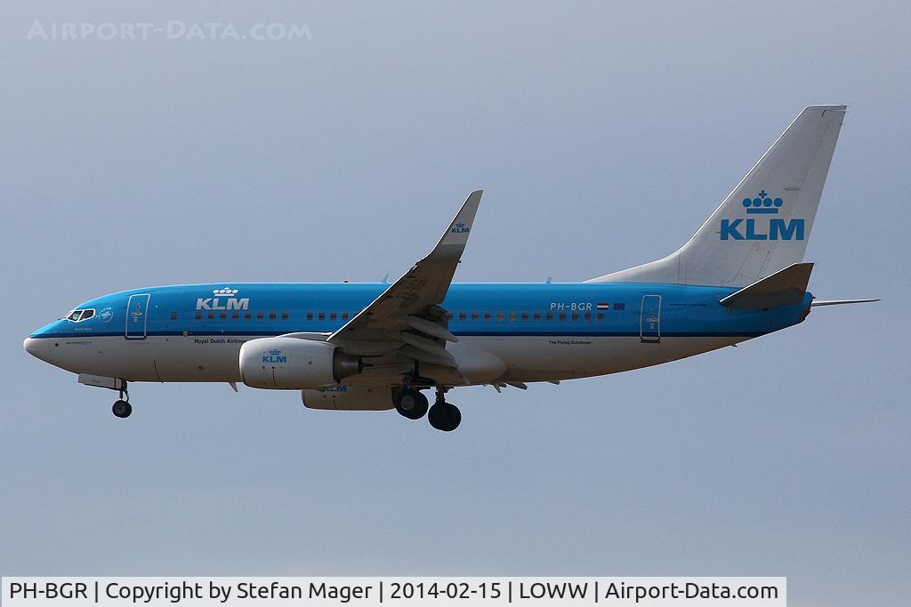 PH-BGR, 2011 Boeing 737-7K2 C/N 39446, KLM B737-700 @VIE