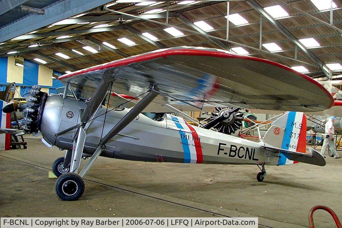 F-BCNL, Morane-Saulnier MS.317 C/N 6527, Morane-Saulnier MS.317 [6527/273] La Ferte Alais~F 06/07/2006