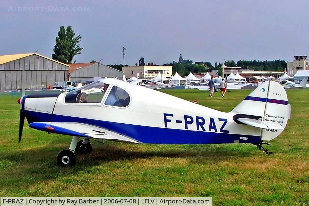 F-PRAZ, Gardan GY-201 Minicab C/N A-243, Gardan GY-201 Minicab [A.243] Vichy~F 08/07/2006