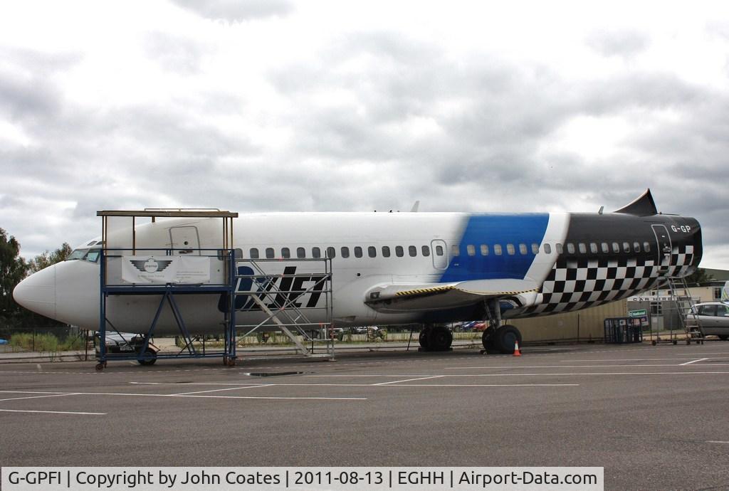 G-GPFI, 1974 Boeing 737-229 C/N 20907, In European carpark to become a crew trainer