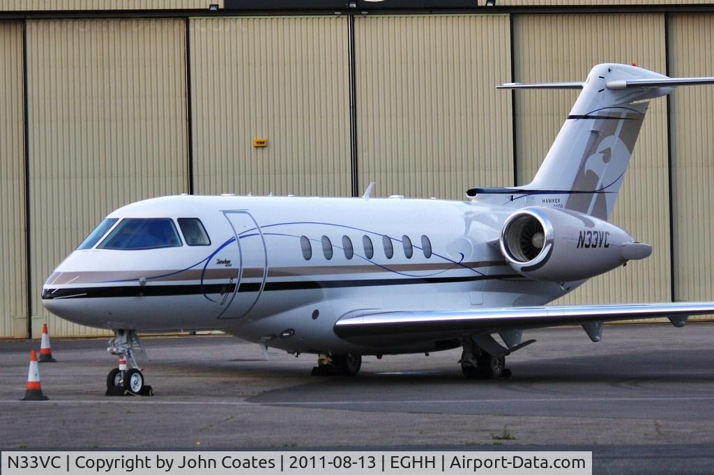N33VC, 2009 Hawker Beechcraft 4000 C/N RC-37, At Signatures