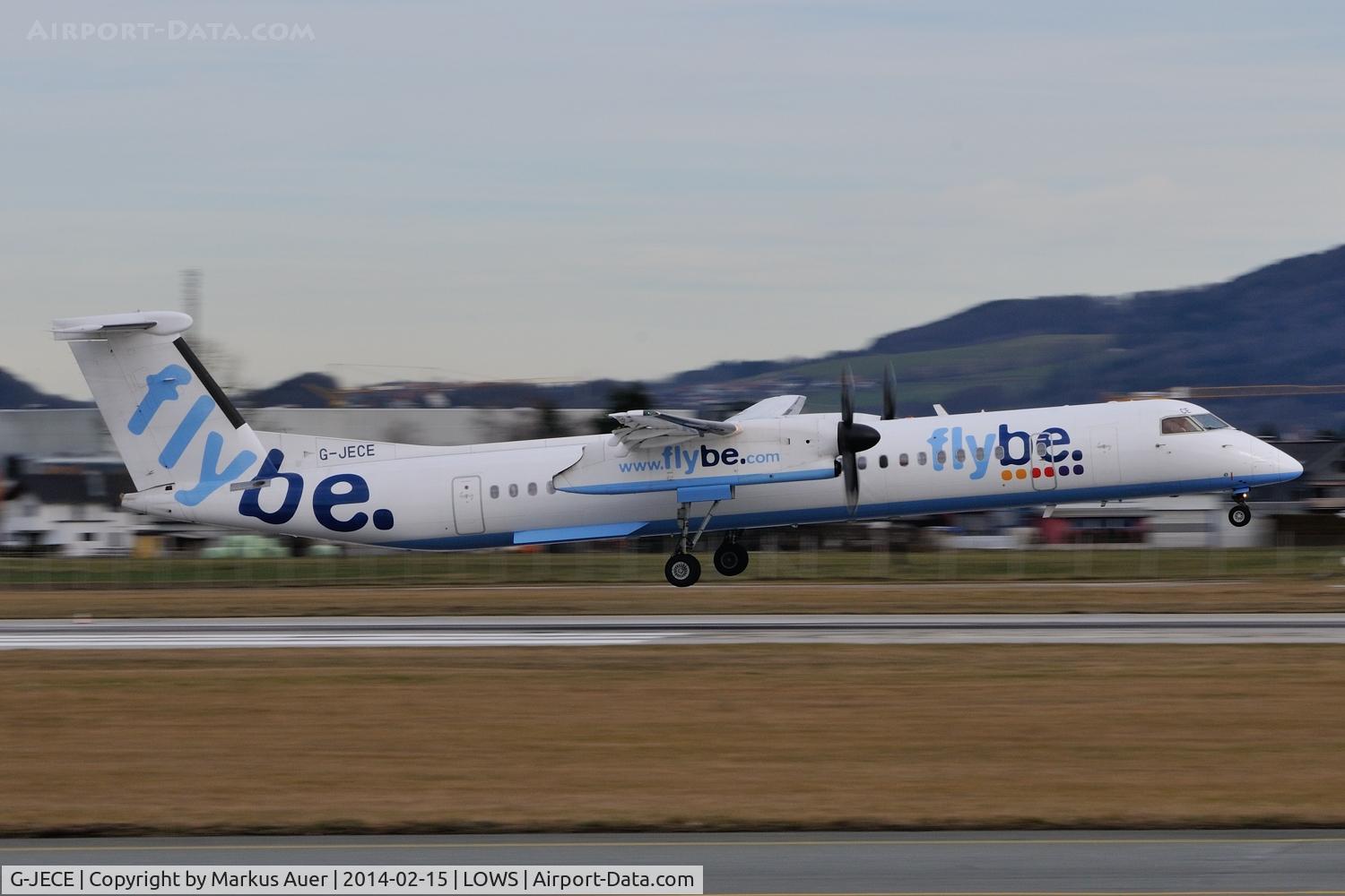 G-JECE, 2004 De Havilland Canada DHC-8-402Q Dash 8 C/N 4094, Wintercharter