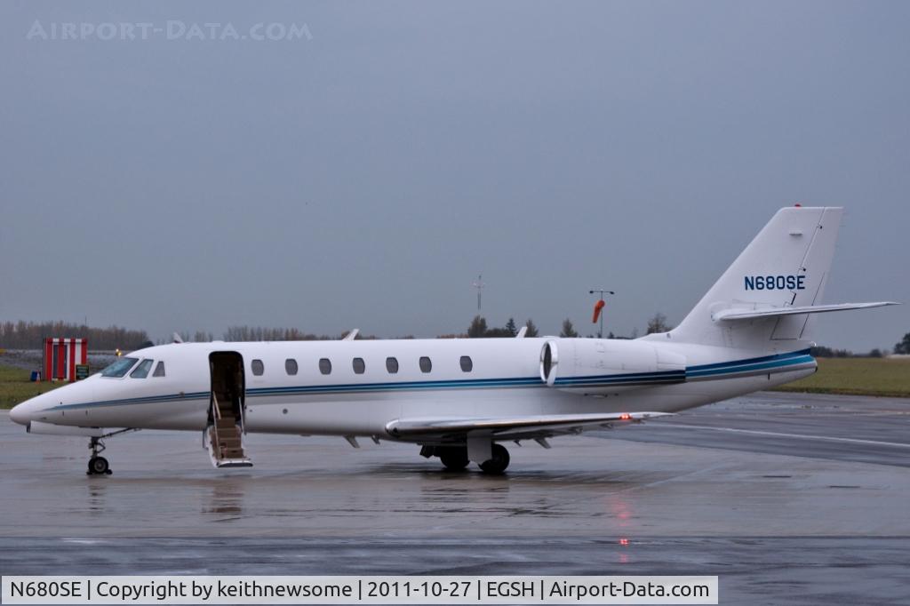 N680SE, 2006 Cessna 680 Citation Sovereign C/N 680-0078, Nice visitor !