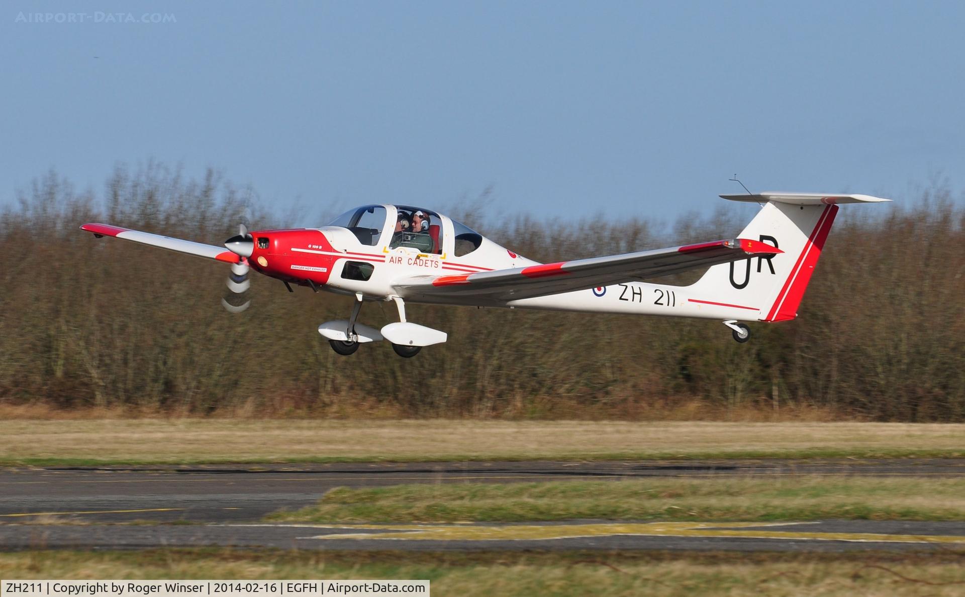 ZH211, Grob G-109B Vigilant T1 C/N 6557, Resident Air Cadets Vigilant coded UR operated by 636 VGS.