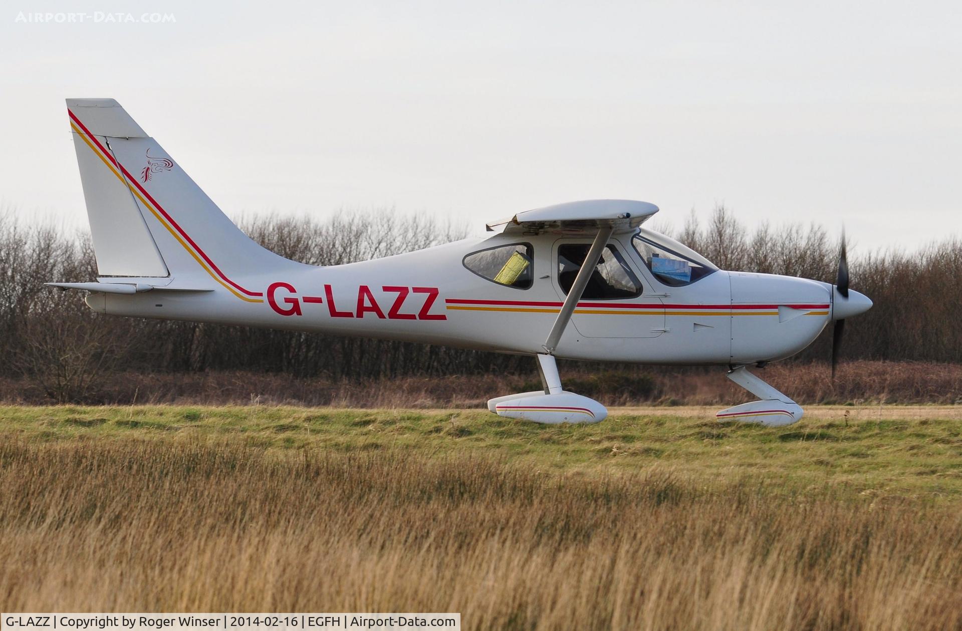 G-LAZZ, 2002 Stoddard-Hamilton Glastar C/N PFA 295-13059, Visiting Glastar holding prior to departure.