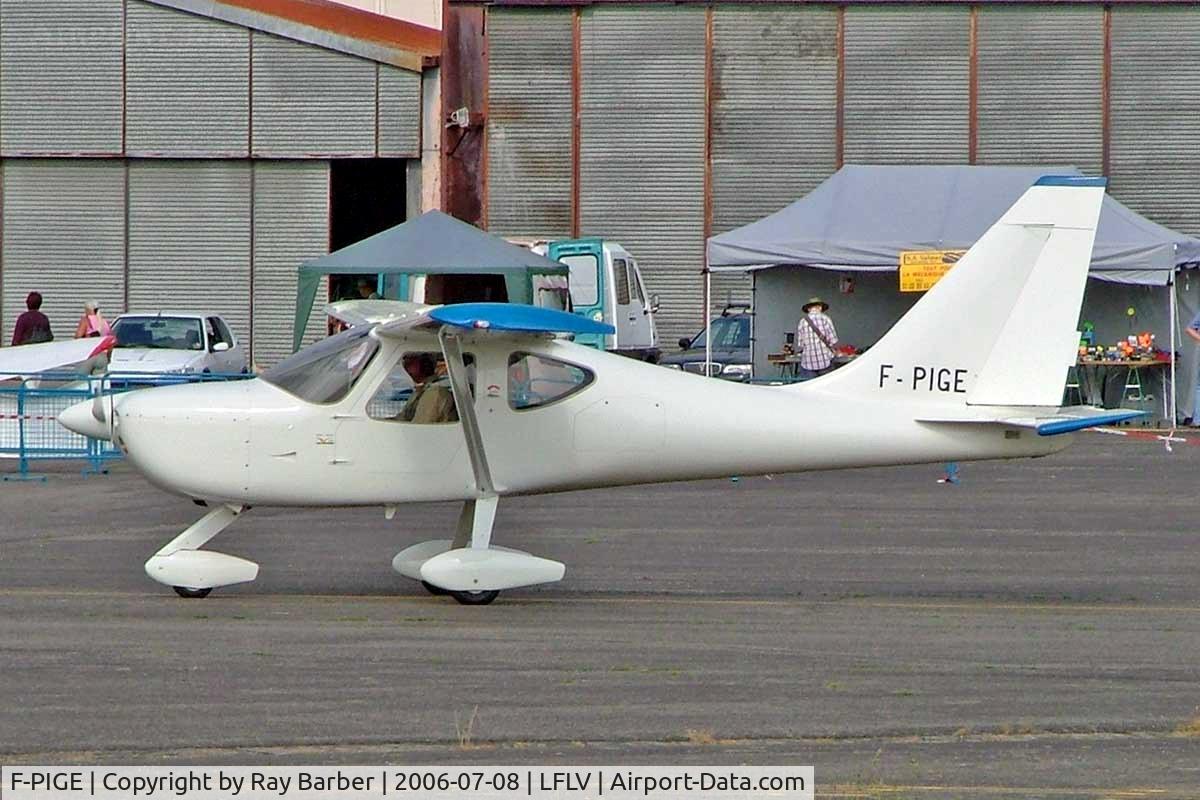 F-PIGE, Glasair Glastar GS-1 C/N 5336, Stoddard-Hamilton GlaStar [5336] Vichy~F 08/7/2006