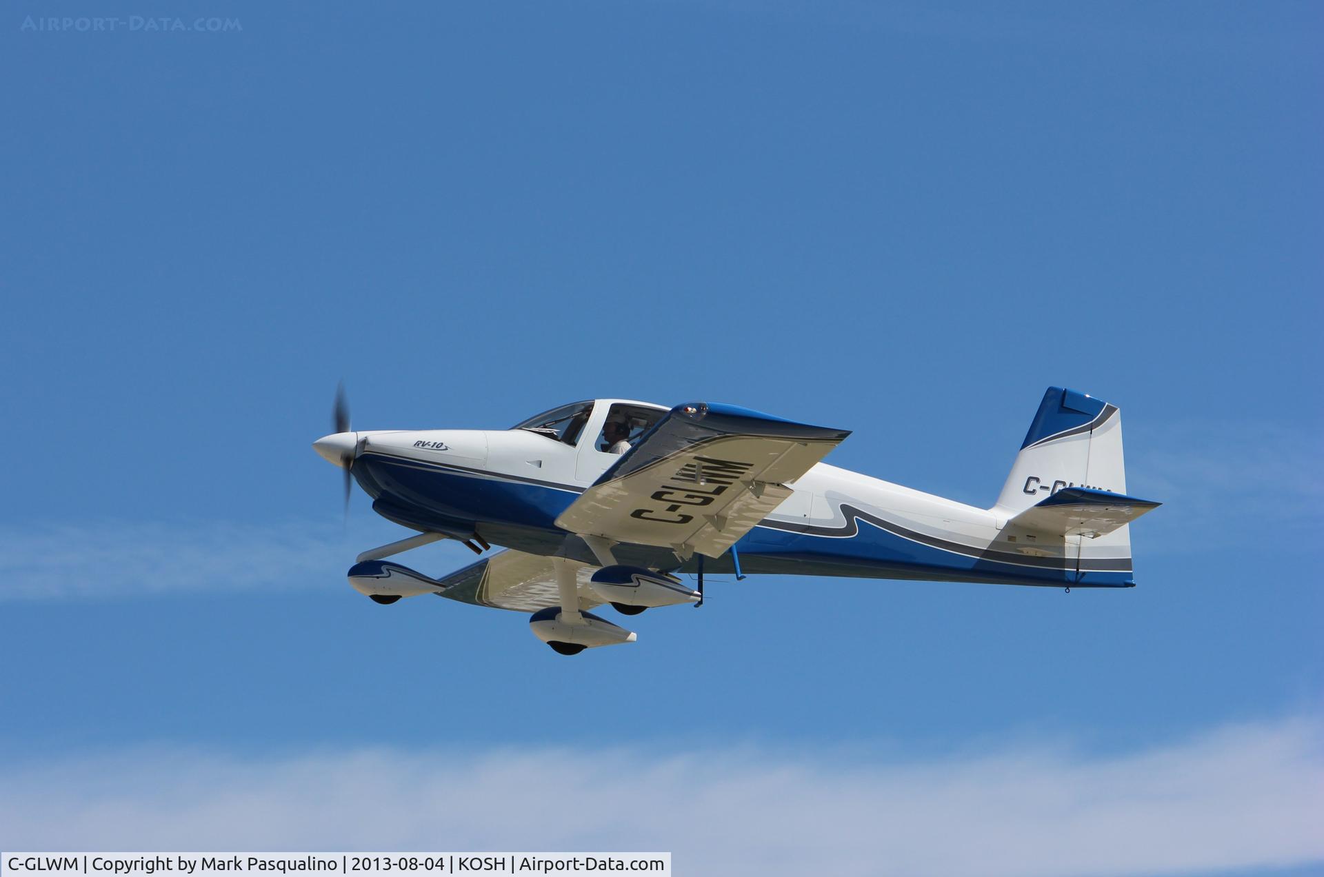 C-GLWM, 2011 Vans RV-10 C/N 40219, Vans RV-10