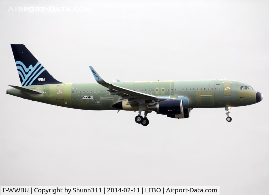 F-WWBU, 2014 Airbus A320-214 C/N 6012, C/n 6012 - For Aigle Azur and first with sharklets
