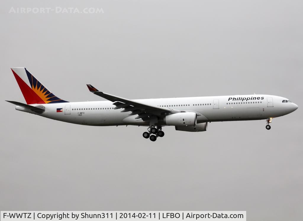 F-WWTZ, 2013 Airbus A330-343X C/N 1504, C/n 1504 - To be RP-C8787