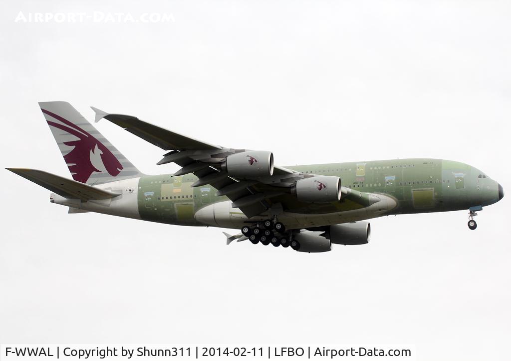 F-WWAL, 2013 Airbus A380-861 C/N 145, C/n 0145 - For Qatar Airways as A7-APC