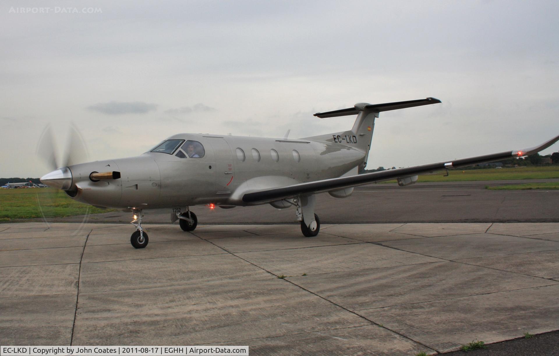 EC-LKD, 2010 Pilatus PC-12/47E C/N 1252, At Pilatus Centre