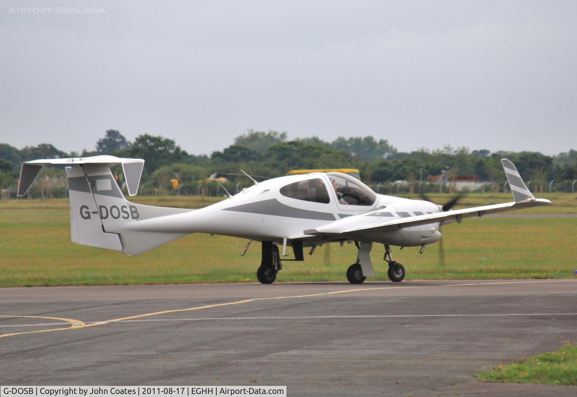G-DOSB, 2008 Diamond DA-42MPP Twin Star C/N 42.328, Awaiting departure