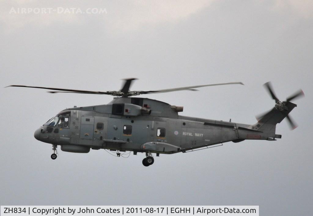 ZH834, AgustaWestland EH-101 Merlin HM.1 C/N 50065/RN14, 